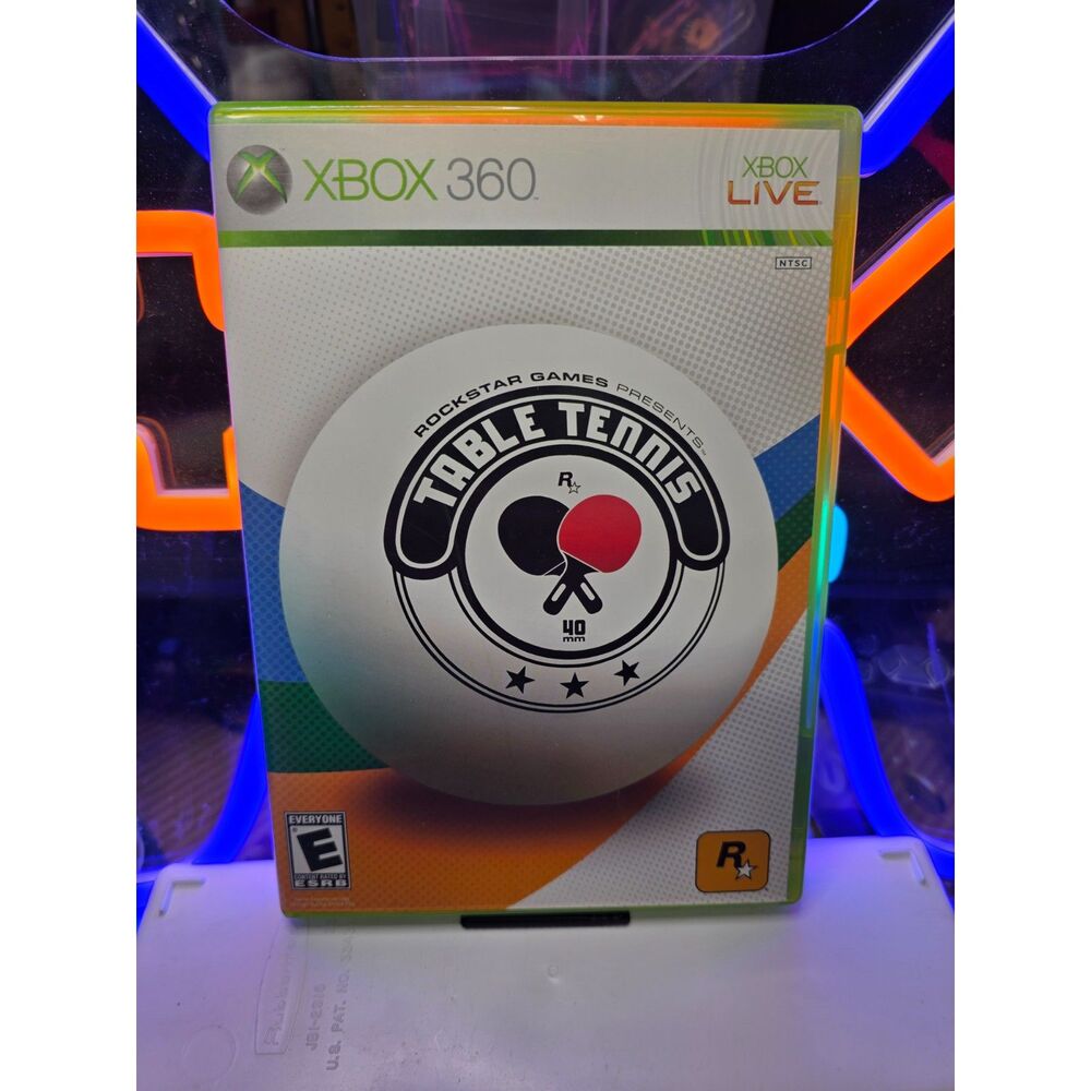 Table Tennis for Microsoft Xbox 360 - Excellent Condition!